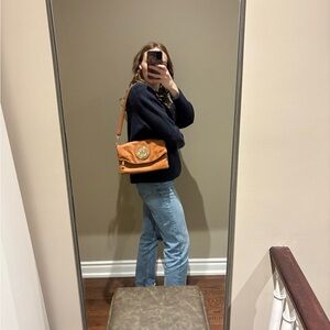Tan Leather Micheal Kors Shoulder Bag